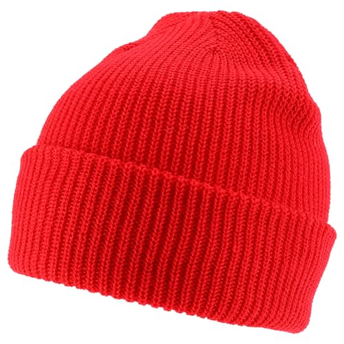 Trendy Apparel Shop Warm Winter Acrylic Ribbed Knit Cuff Beanie Hat