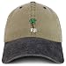 Trendy Apparel Shop Fiji with Palm Tree Embroidered Pigment Dyed Cotton Baseball Cap