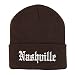 Trendy Apparel Shop Nashville Old English Embroidered Long Cuff Beanie
