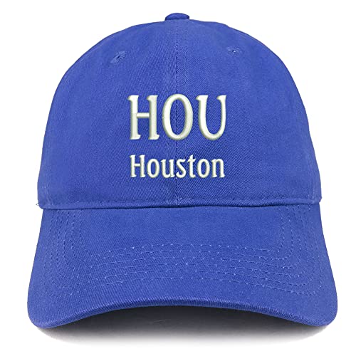 Trendy Apparel Shop HOU Houston Low Profile Soft Cotton Baseball Cap