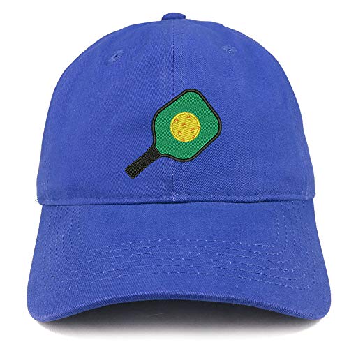 Trendy Apparel Shop Pickleball and Paddle Embroidered Cotton Dad Hat