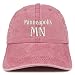 Trendy Apparel Shop Minneapolis MN Embroidered Pigment Dyed Washed Baseball Cap