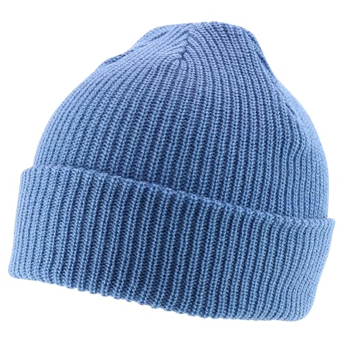 Trendy Apparel Shop Warm Winter Acrylic Ribbed Knit Cuff Beanie Hat