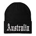 Trendy Apparel Shop Australia Old English Embroidered Long Cuff Beanie