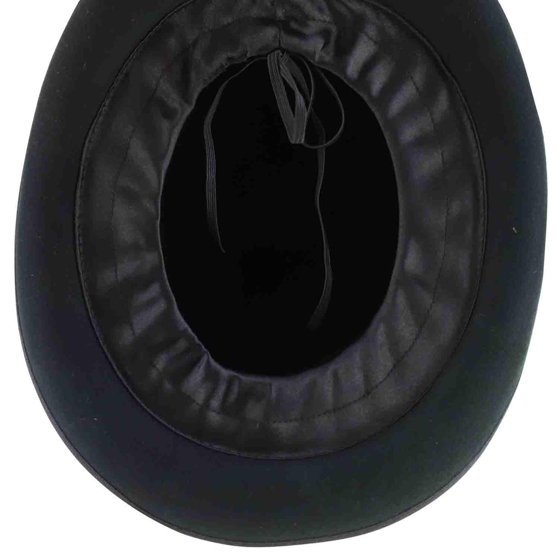 Trendy Apparel Shop Men's Wool Felt Upturn Brim Round Bowler Hat