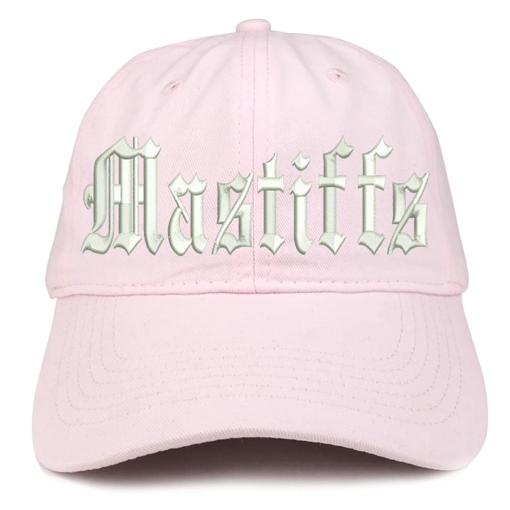 Trendy Apparel Shop Old English Mastiffs Low Profile Soft Cotton Baseball Cap