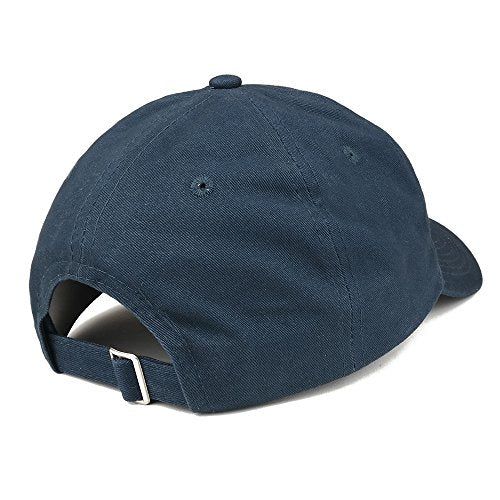 Trendy Apparel Shop Plain Brushed Soft Cotton Unstructured Low Profile Dad Hat