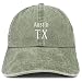 Trendy Apparel Shop Austin TX Embroidered Pigment Dyed Washed Baseball Cap