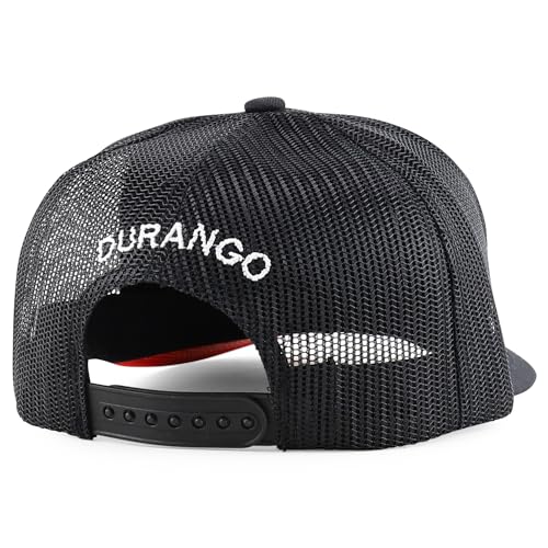 Trendy Apparel Shop Flag of Mexico State 5 Panel Mesh Back Snapback Cap