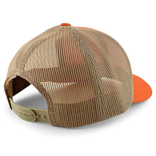Trendy Apparel Shop Number 8 Patch 6 Panel Trucker Mesh Cap