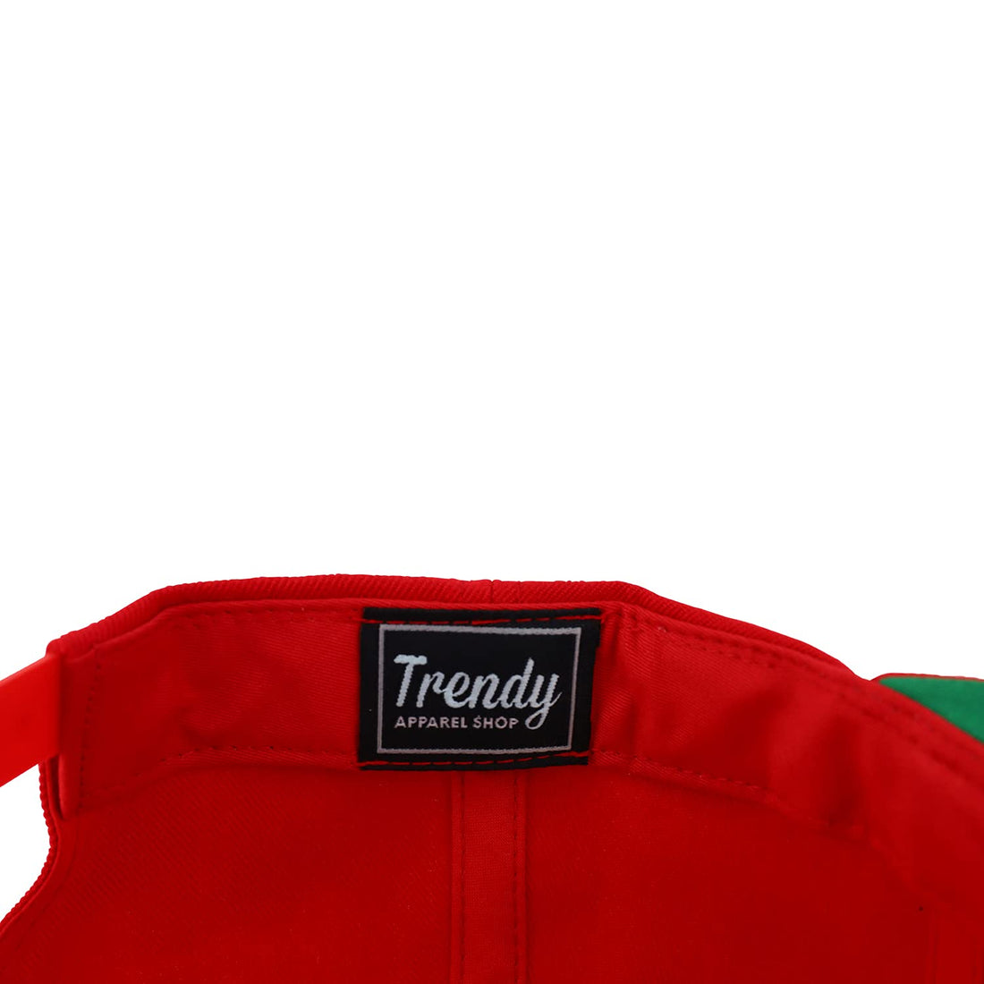 Trendy Apparel Shop Flexfit Oversize XXL Structured Blank Flatbill Snapback Cap