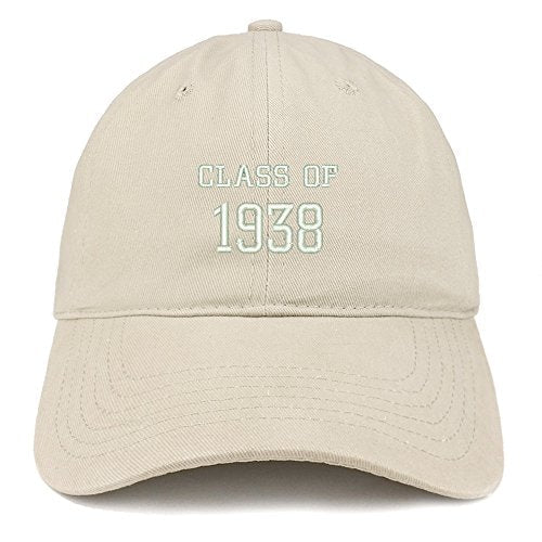 Trendy Apparel Shop Class of 1938 Embroidered Reunion Brushed Cotton Baseball Cap