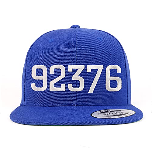 Trendy Apparel Shop 92376 Rialto CA Old English Embroidered Flatbill Snapback