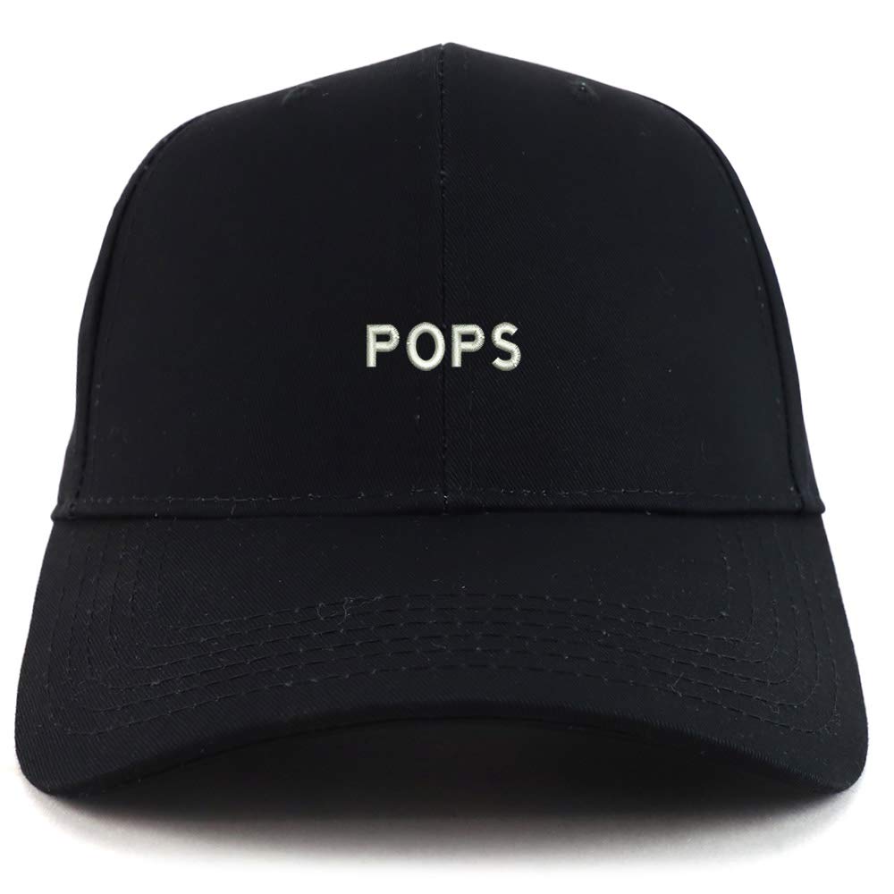 Trendy Apparel Shop Pops Embroidered Sturctured Baseball Cap