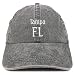 Trendy Apparel Shop Tampa FL Embroidered Pigment Dyed Washed Baseball Cap