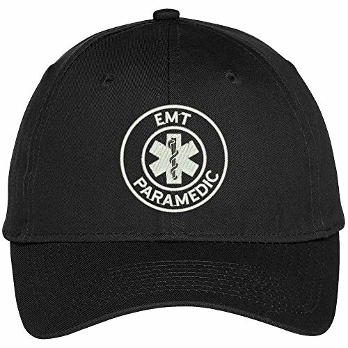 Trendy Apparel Shop EMT Paramedic Embroidered Dad Hat Baseball Cap