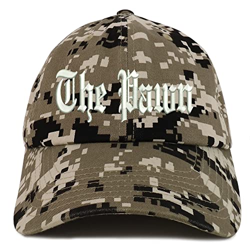 Trendy Apparel Shop The Pawn Old English Low Profile Soft Cotton Baseball Cap