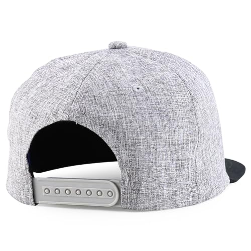 Trendy Apparel Shop Mexico States with Eagle Embroidered Flatbill Snapback Cap
