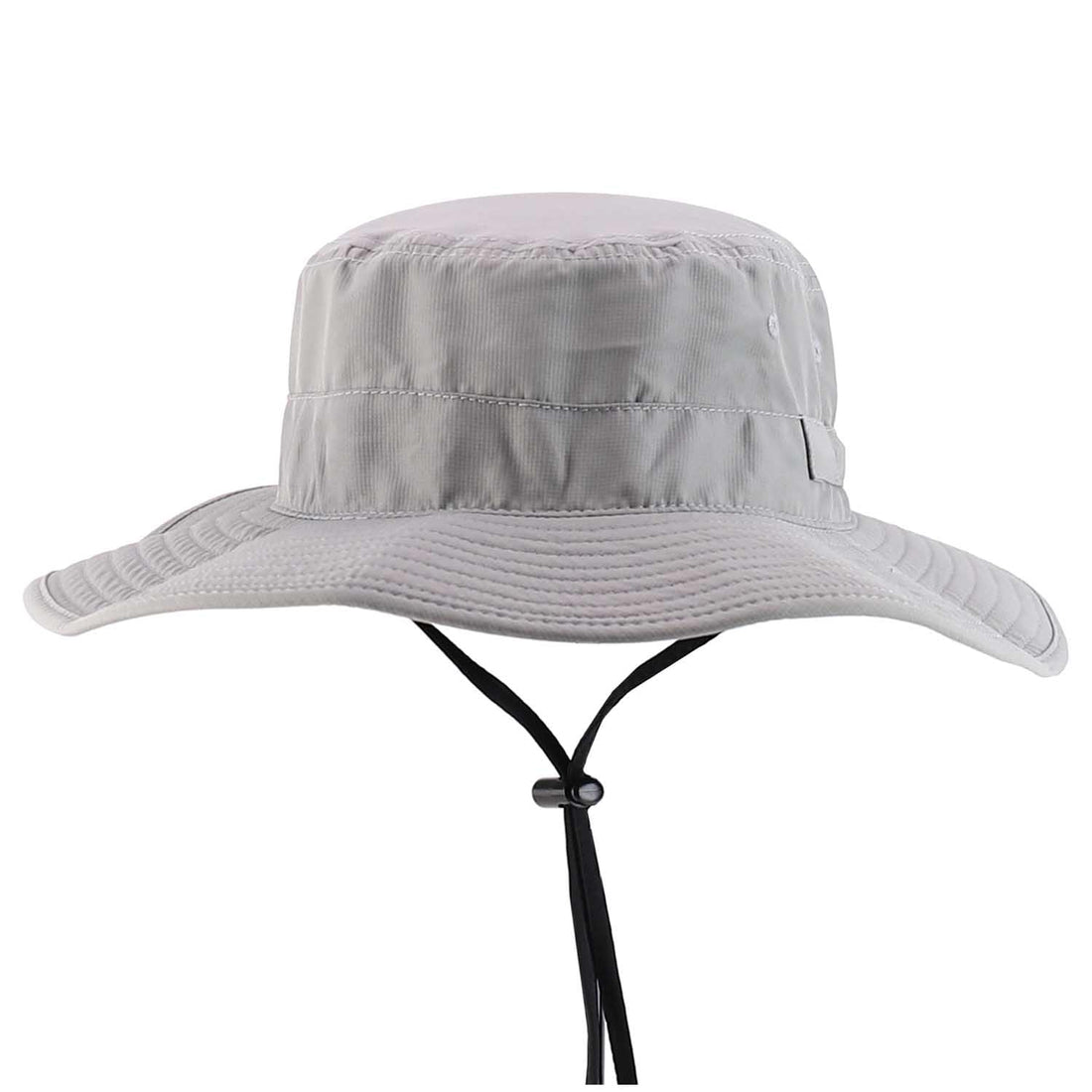 Trendy Apparel Shop Outdoor Large Brim Micro Mesh Performance Boonie Bucket Hat with Strap