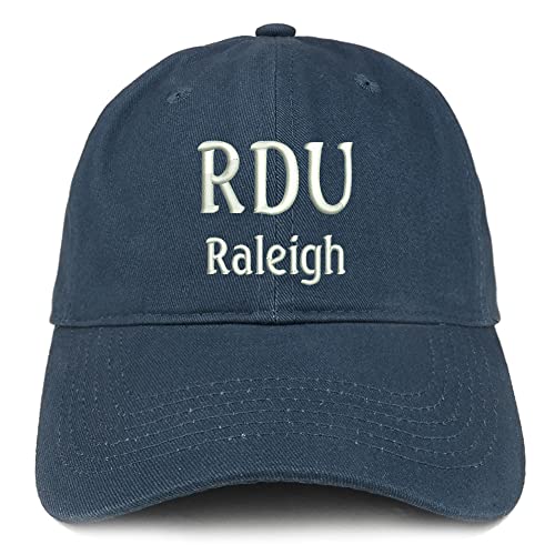 Trendy Apparel Shop RDU Raleigh Low Profile Soft Cotton Baseball Cap