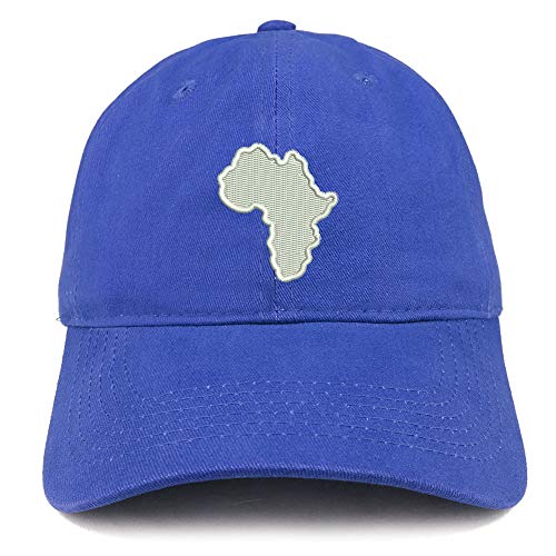 Trendy Apparel Shop Africa White Embroidered Soft Crown 100% Brushed Cotton Cap