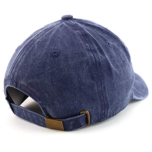Trendy Apparel Shop Vintage 1964 Embroidered 60th Birthday Soft Crown Washed Cotton Cap