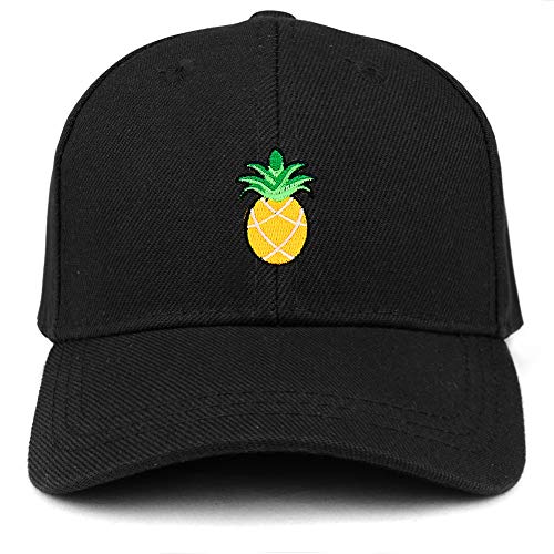 Trendy Apparel Shop Pineapple Patch Structured Youth Baseball Cap