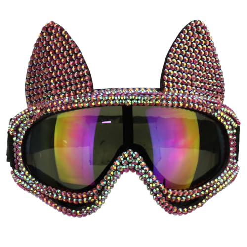 Trendy Apparel Shop Bling Rhinestone Festival Rave Goggles