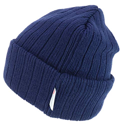 Trendy Apparel Shop 3M Thinsulate Long Cuff Fleece Line Winter Beanie