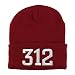 Trendy Apparel Shop 312 Chicago IL Old English Embroidered Long Cuff Beanie