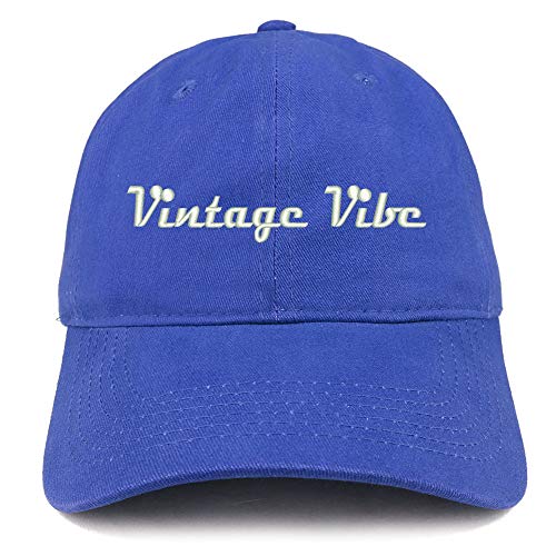 Trendy Apparel Shop Vintage Vibe Embroidered Unstructured Cotton Dad Hat