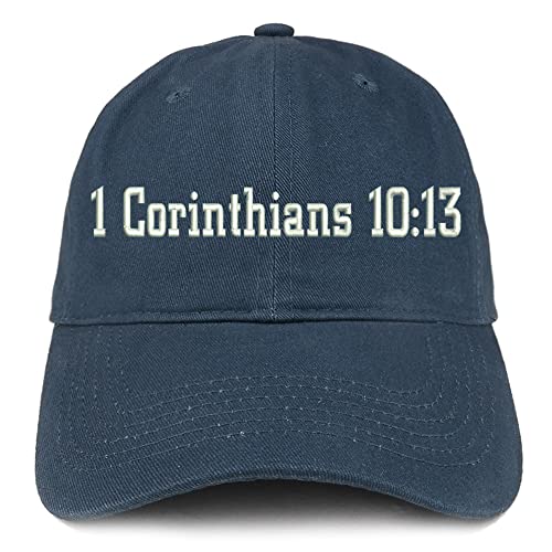 Trendy Apparel Shop 1 Corinthians 10:13 Low Profile Soft Cotton Baseball Cap