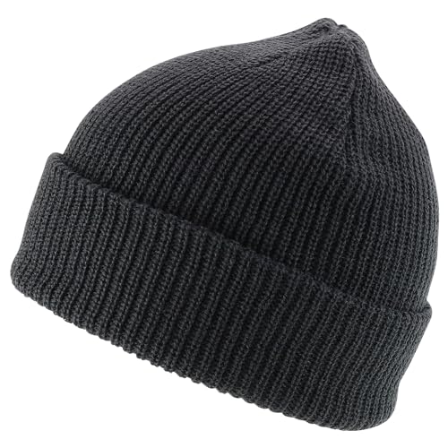 Trendy Apparel Shop Warm Winter Acrylic Ribbed Knit Cuff Beanie Hat
