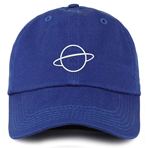 Trendy Apparel Shop Youth Planet Adjustable Unstructured Cotton Baseball Cap