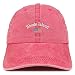 Trendy Apparel Shop Rhode Island USA Flag Pigment Dyed Washed Baseball Cap