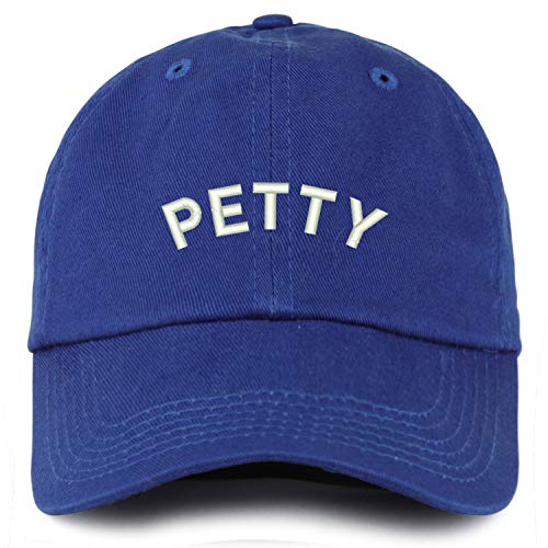 Trendy Apparel Shop Youth Petty Embroidered Unstructured Cotton Baseball Cap
