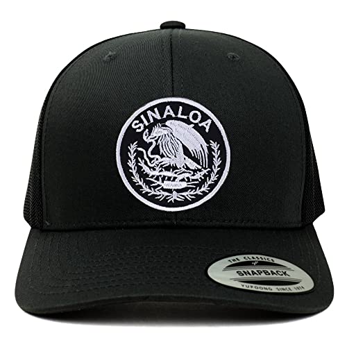 Trendy Apparel Shop Sinaloa Mexico Patch 6 Panel Trucker Mesh Cap