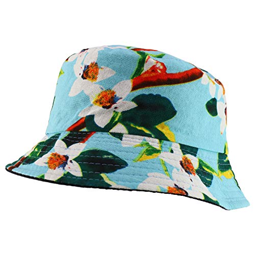 JS-W-BUCKET-6696-BLU-FLW