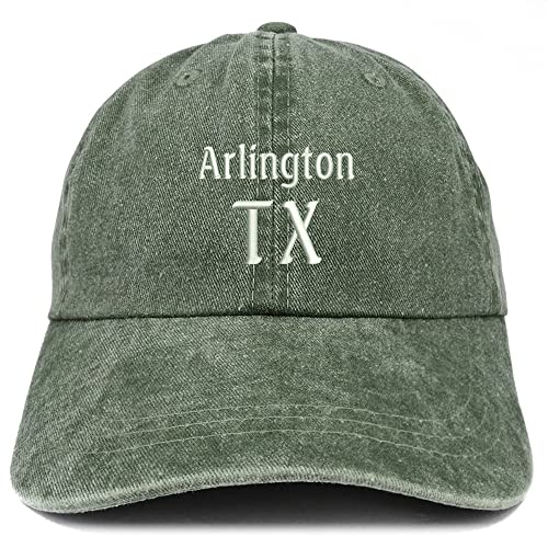 Trendy Apparel Shop Arlington TX Embroidered Pigment Dyed Washed Baseball Cap