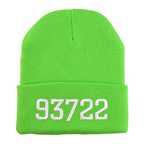 Trendy Apparel Shop South Carolina SC Old English Embroidered Long Cuff Beanie