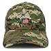 Trendy Apparel Shop Oklahoma USA Flag Low Profile Soft Cotton Baseball Cap