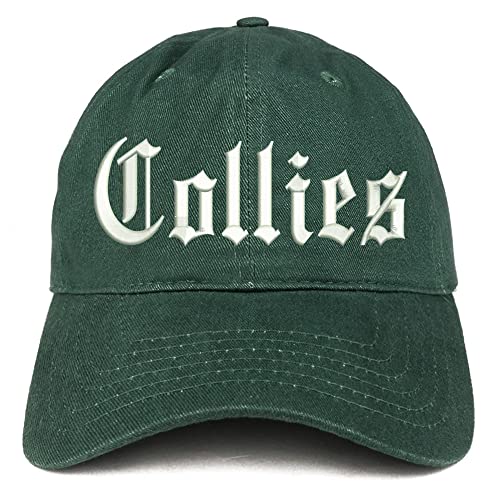 Trendy Apparel Shop Old English Collies Low Profile Soft Cotton Baseball Cap