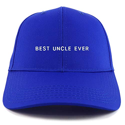 Trendy Apparel Shop Best Uncle Ever Embroidered Sturctured Baseball Cap