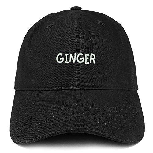 Trendy Apparel Shop Ginger Embroidered Soft Cotton Dad Hat