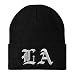 Trendy Apparel Shop Louisiana LA Old English Embroidered Long Cuff Beanie