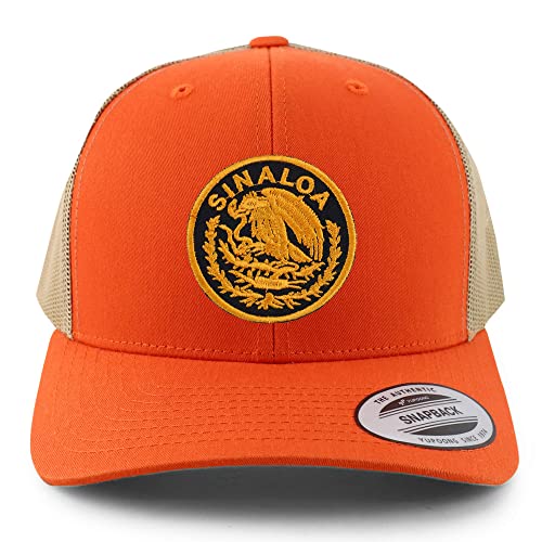 Trendy Apparel Shop Sinaloa Mexico Patch 6 Panel Trucker Mesh Cap