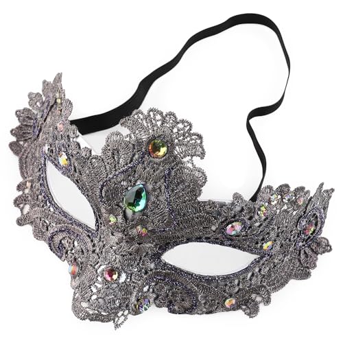 Trendy Apparel Shop Half Mask Venetian Masquerade Ball Costume