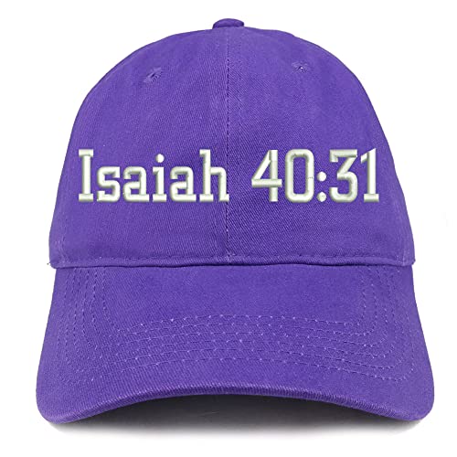 Trendy Apparel Shop Isaiah 40:31 Low Profile Soft Cotton Baseball Cap
