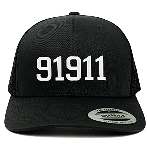 Trendy Apparel Shop 91911 Chula Vista CA Old English 6 Panel Trucker Mesh Cap