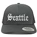 Trendy Apparel Shop Seattle Old English 6 Panel Trucker Mesh Cap